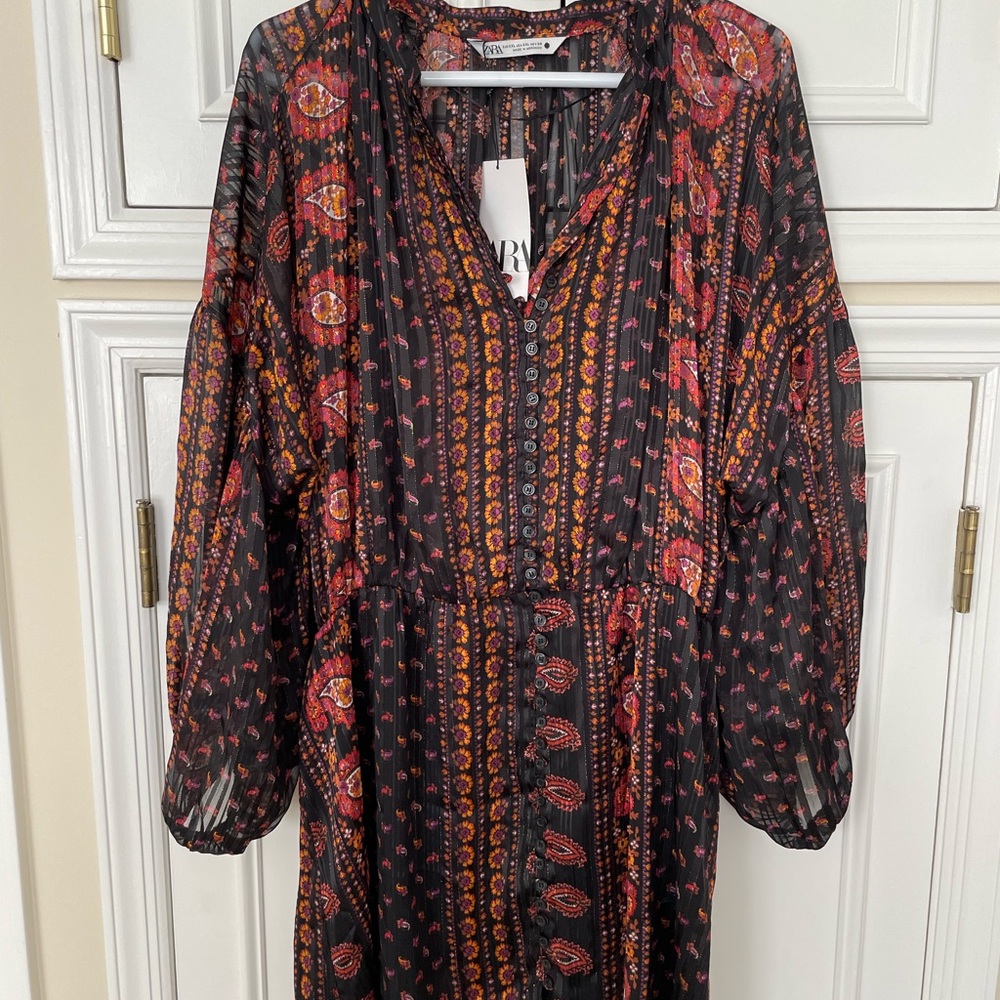 Zara Long-sleeve Dress